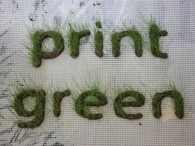 print green